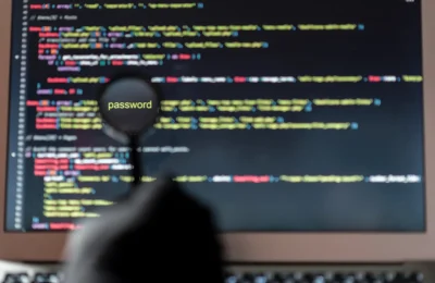 WordPress code review highlighting password security in a development environment
